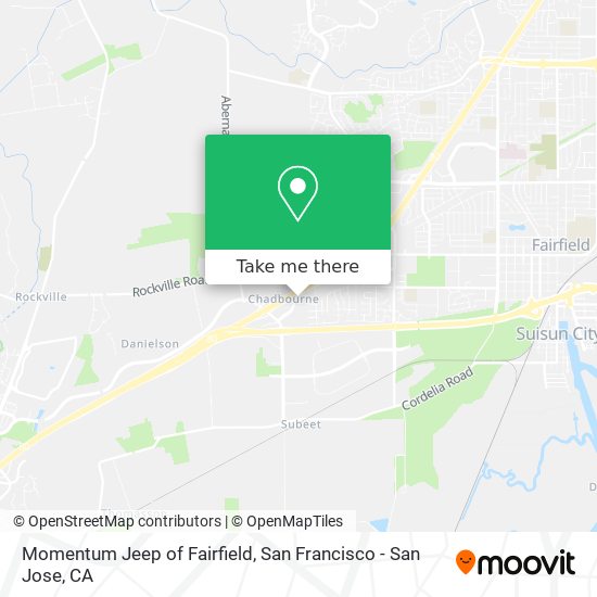 Mapa de Momentum Jeep of Fairfield
