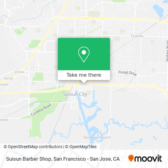 Suisun Barber Shop map