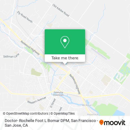 Doctor- Rochelle Foot L Bomar DPM map