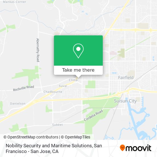 Nobility Security and Maritime Solutions map