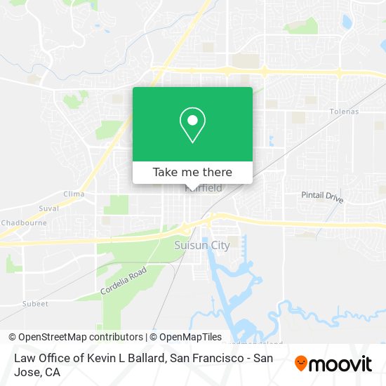 Mapa de Law Office of Kevin L Ballard