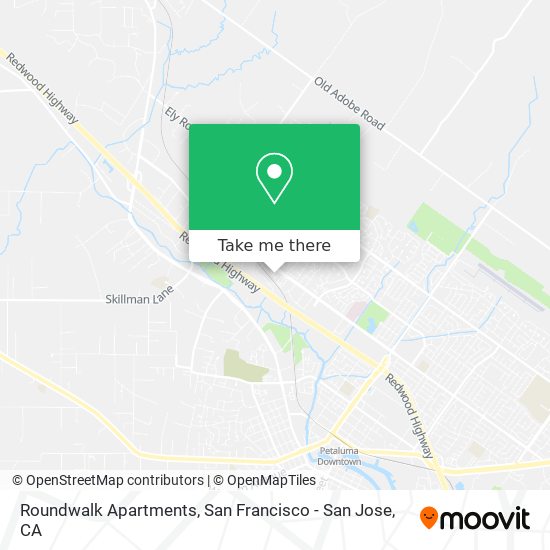 Mapa de Roundwalk Apartments