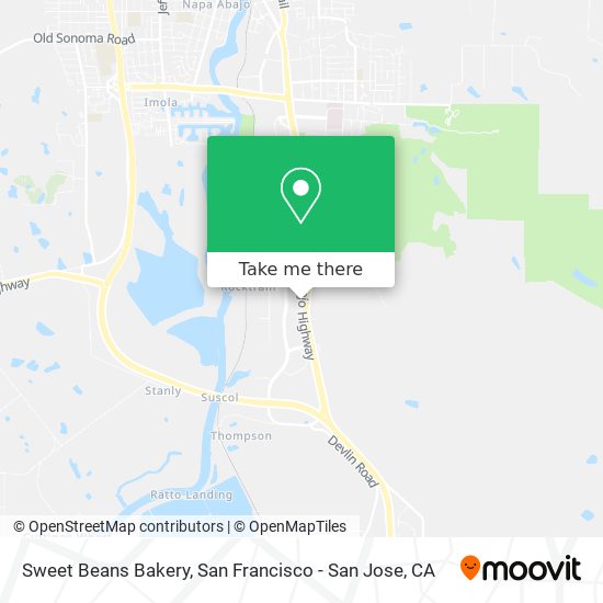 Sweet Beans Bakery map