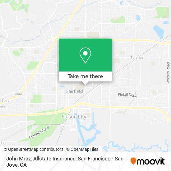 John Mraz: Allstate Insurance map