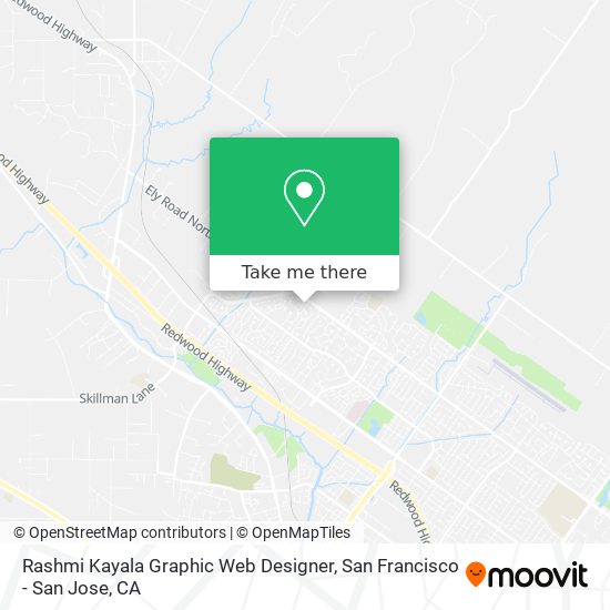 Rashmi Kayala Graphic Web Designer map