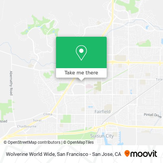 Wolverine World Wide map