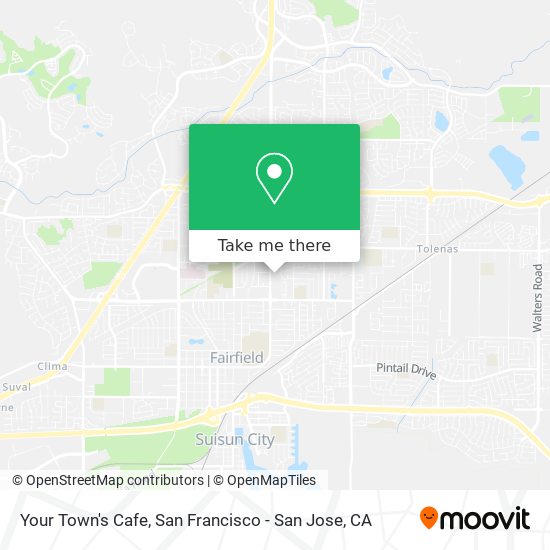 Mapa de Your Town's Cafe