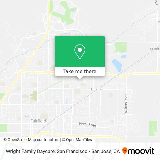 Wright Family Daycare map