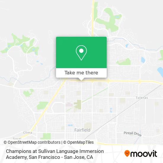 Mapa de Champions at Sullivan Language Immersion Academy