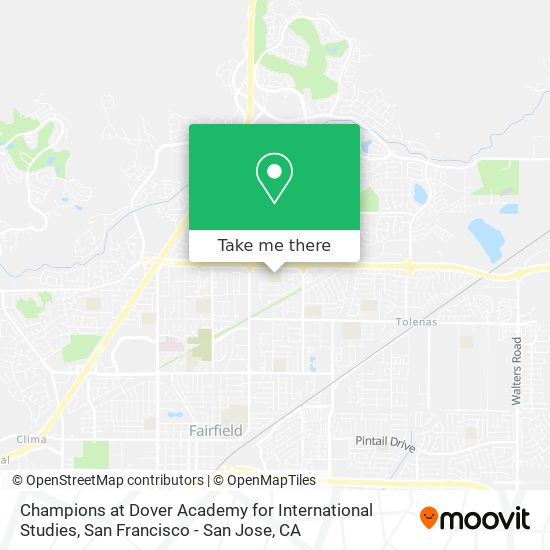 Mapa de Champions at Dover Academy for International Studies