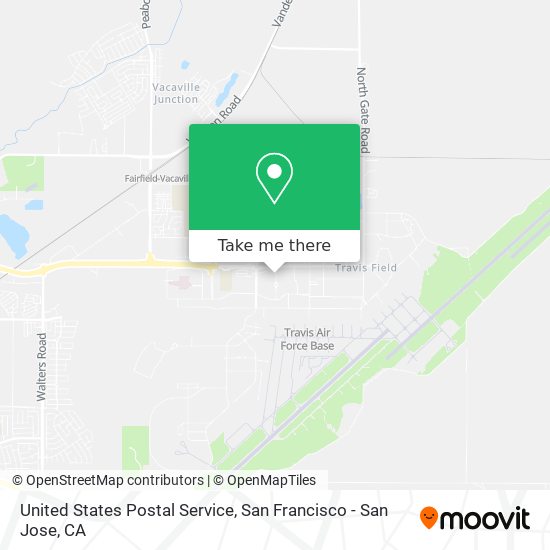 Mapa de United States Postal Service