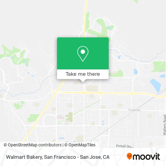 Mapa de Walmart Bakery