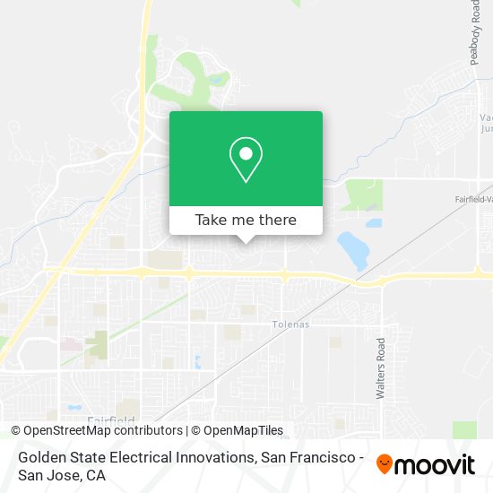 Mapa de Golden State Electrical Innovations