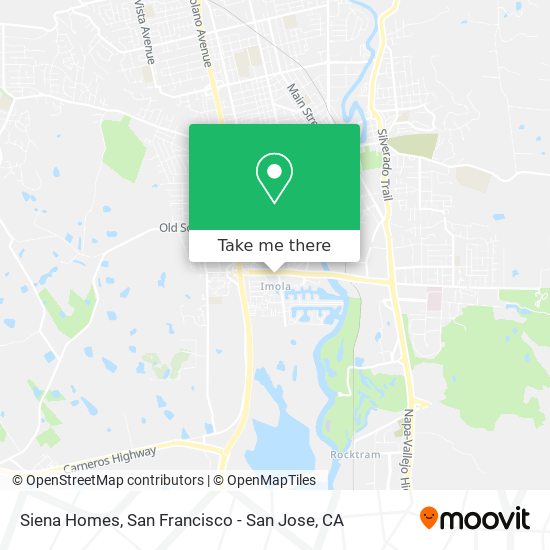 Siena Homes map