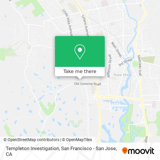 Templeton Investigation map