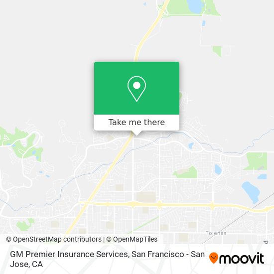 GM Premier Insurance Services map