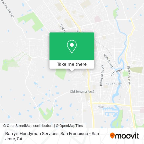 Mapa de Barry's Handyman Services