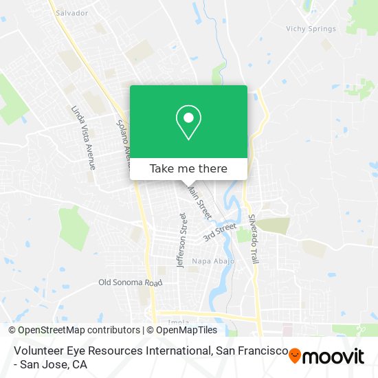 Volunteer Eye Resources International map