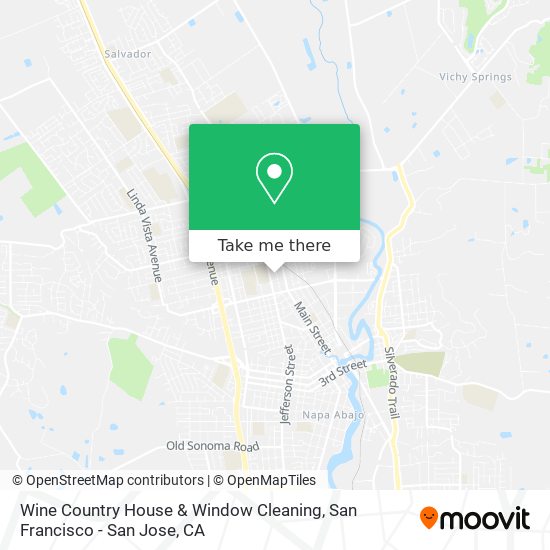 Wine Country House & Window Cleaning map