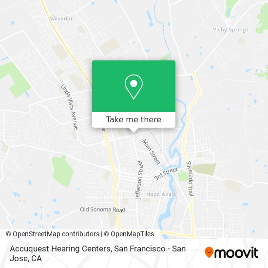 Mapa de Accuquest Hearing Centers