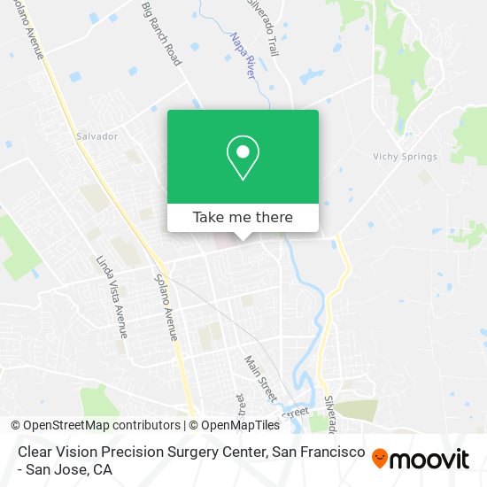 Clear Vision Precision Surgery Center map