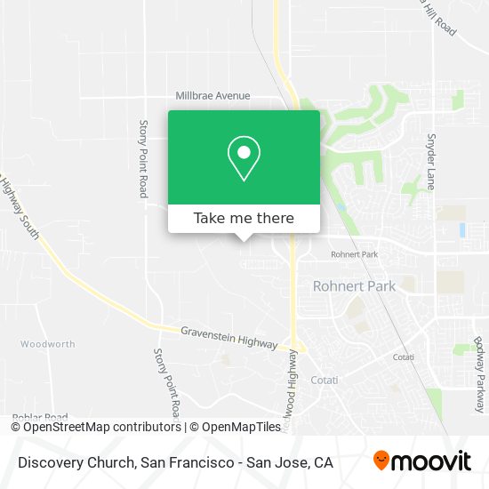 Discovery Church map