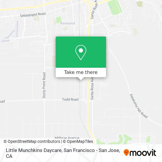 Mapa de Little Munchkins Daycare