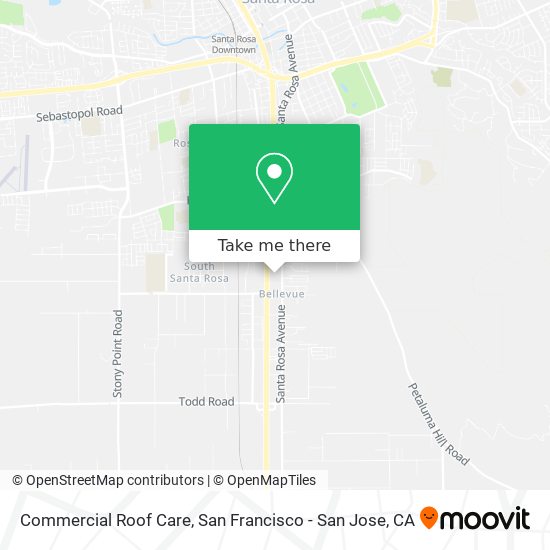 Commercial Roof Care map