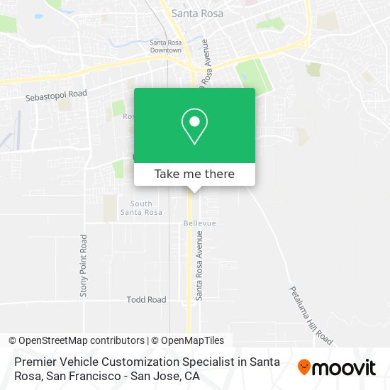 Premier Vehicle Customization Specialist in Santa Rosa map