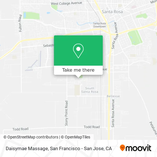 Daisymae Massage map