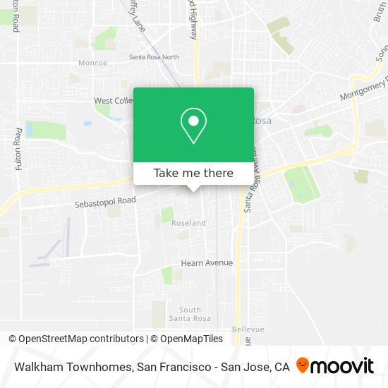 Mapa de Walkham Townhomes