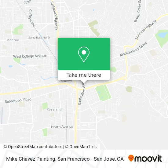 Mike Chavez Painting map