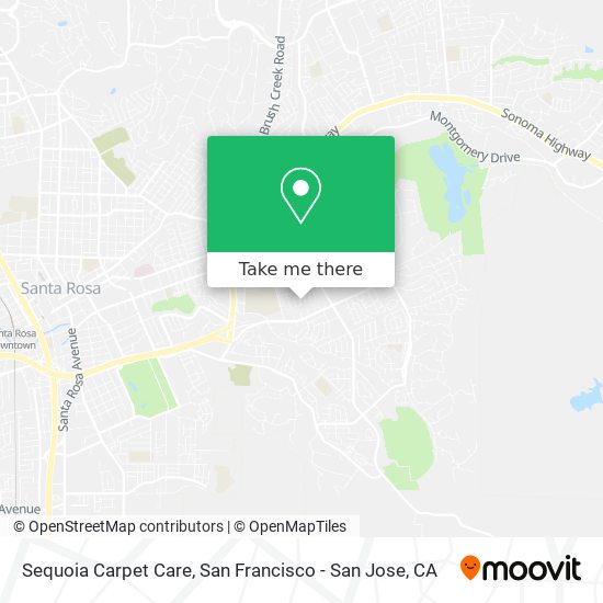 Sequoia Carpet Care map