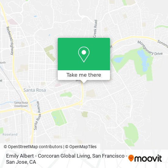 Emily Albert - Corcoran Global Living map