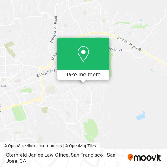 Mapa de Sternfeld Janice Law Office