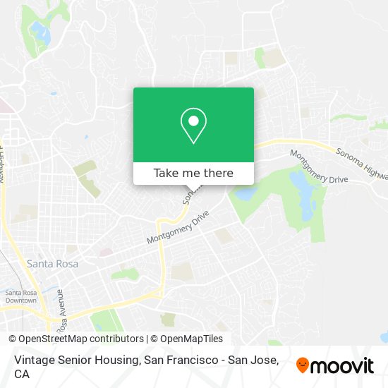 Mapa de Vintage Senior Housing