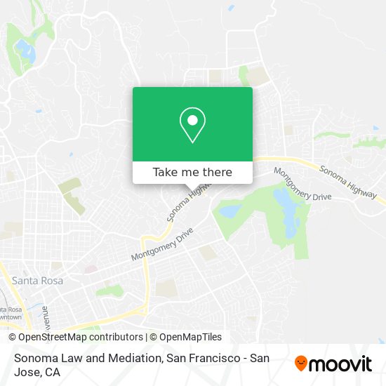 Mapa de Sonoma Law and Mediation