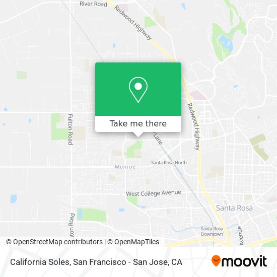 Mapa de California Soles