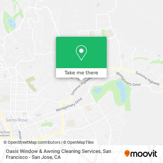 Mapa de Oasis Window & Awning Cleaning Services