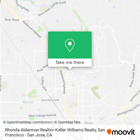 Rhonda Alderman Realtor-Keller Williams Realty map