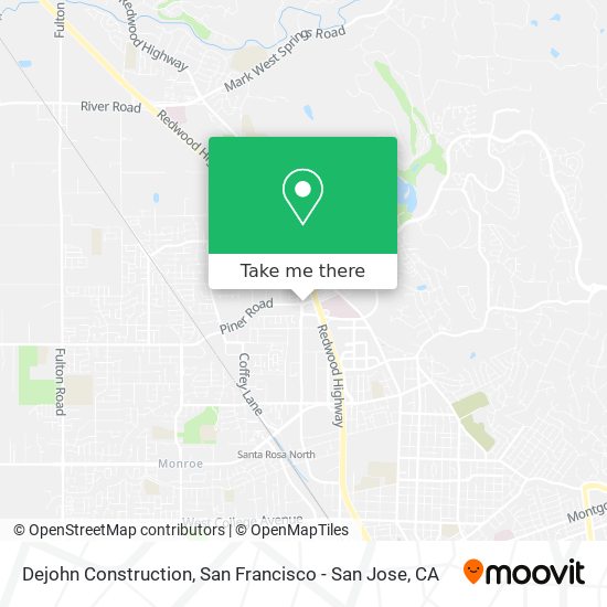 Dejohn Construction map