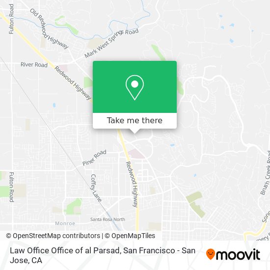 Mapa de Law Office Office of al Parsad