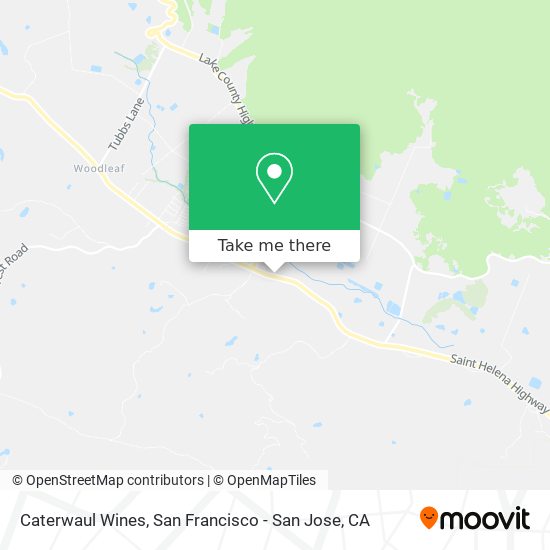 Caterwaul Wines map