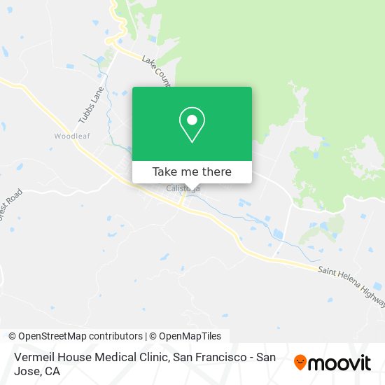 Vermeil House Medical Clinic map