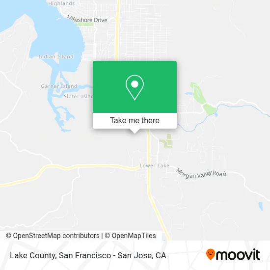 Lake County map