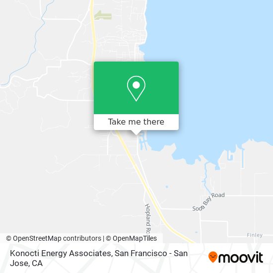 Konocti Energy Associates map