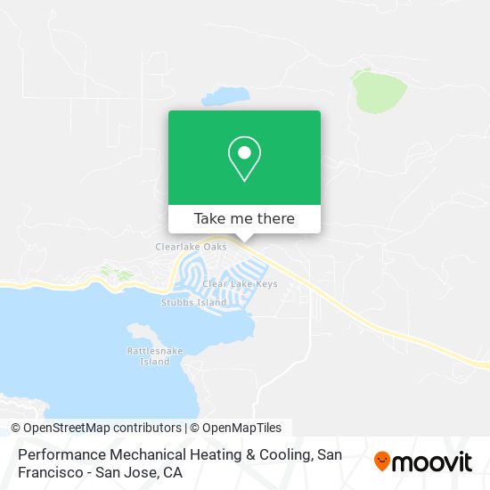 Mapa de Performance Mechanical Heating & Cooling