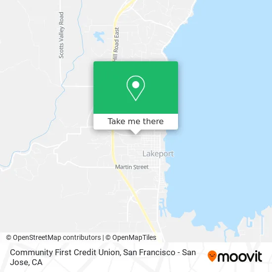 Community First Credit Union map