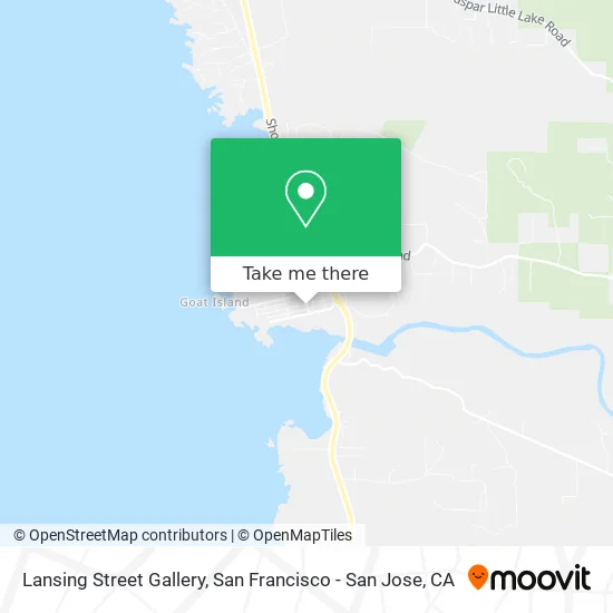 Mapa de Lansing Street Gallery