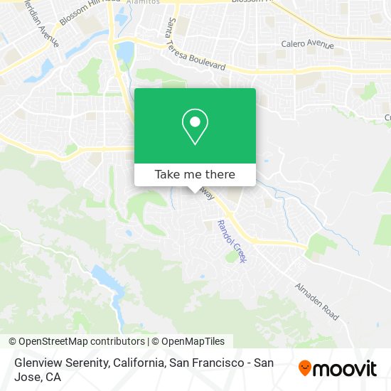 Mapa de Glenview Serenity, California